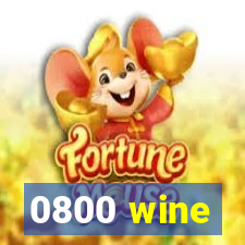 0800 wine